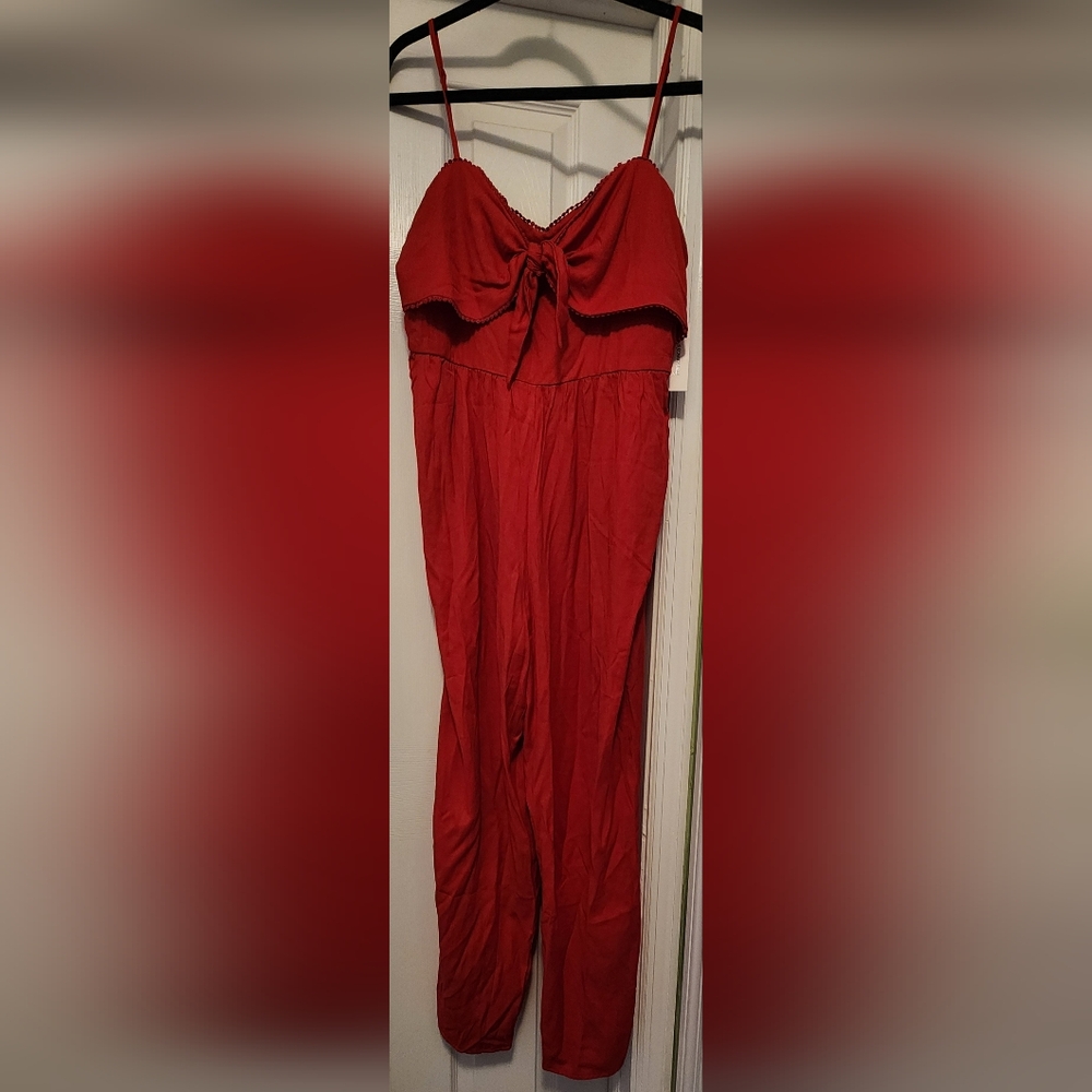 NWT Red Summer Romper